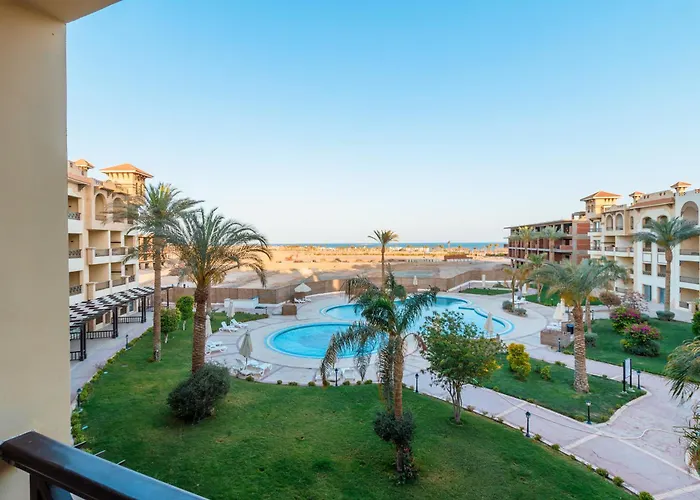 Apartamento Al Saraya C304 Luxury 1br Pool View Sahl Hasheesh Hurghada